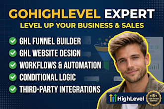build gohighlevel forms, ghl surveys,ghl website go highlevel automation,funnel