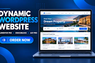 build elementor dynamic wordpress website acf pro custom fields post types