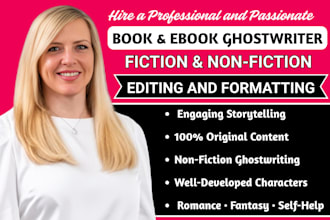 ghostwrite romance ebook romance ghostwriter memoir fantasy romance ghostwriter
