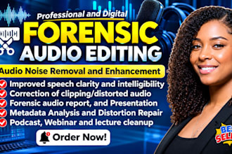 remove and cleanup audio background noise audio editing, audio file restoration