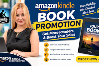 do amazon book promotion, kindle book marketing
