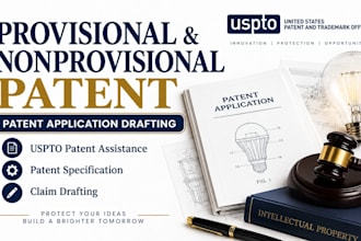 draft provisional or non provisional patent application