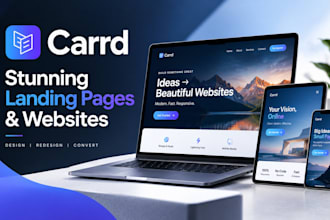 carrd landing page design carrd website redsign carrd co convert html to carrd