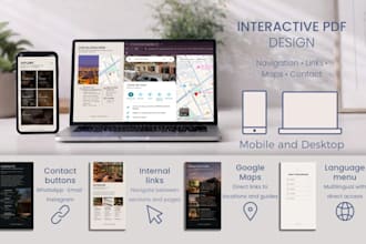 create an interactive PDF for your product or brand