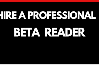 beta read your books fiction and nonfiction