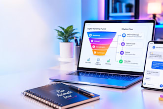 set up an automated manychat client onboarding funnel for your business