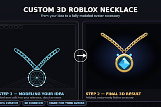 create custom roblox necklaces, pendants, and neck accessories