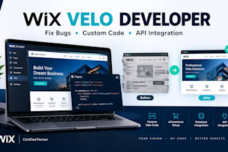 wix velo code wix redesign wix ecommerce website wix studio developer database