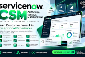 be servicenow csm itsm, servicenow customer portal, automation, migration