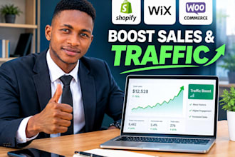 promote ecommerce website and boost shopify marketing wix woocommerce marketing
