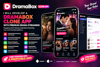 develop a dramabox clone app with premium drama streaming