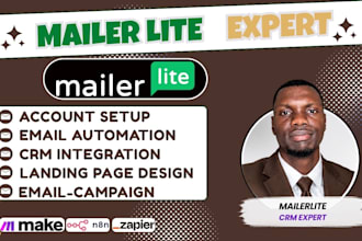setup mailer lite, mailerlite newsletter mailer lite email campaign landing page
