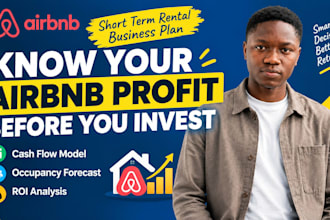 write hotel resort airbnb short term rental business plan cash flow occupancy