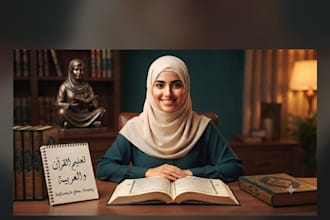 do teacher lam really good at reading arabic and quran