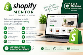build shopify store and development