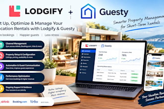set up guesty and lodgify for your vacation rental business