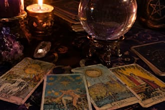 do a precise tarot reading vía photo and audio