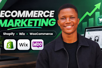 ecommerce marketing, shopify promotion, wix website traffic, woocommerce sales