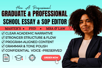 proofread graduate school personal statement MBA, sop, phd application essay