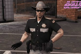 fully create fivem custom clothing, fivem eup, fivem kuttes, clothing packs