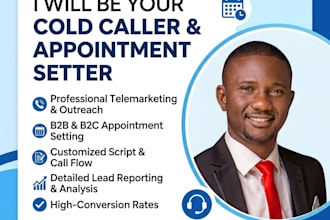 b2b real estate cold caller appointments