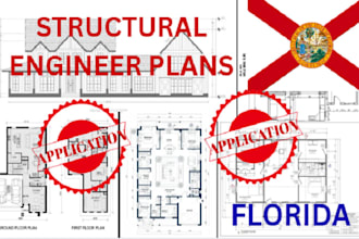 provide florida civil structural engineer mep engineering plans