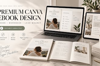 design canva lead magnets and ebooks for coaches and course creators