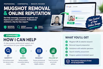 help with mugshot removal and online reputation cleanup