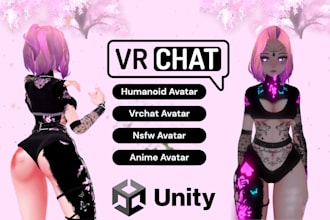 custom vrchat avatar commission, furry avatar, vrc avatar, vrchat nsfw model