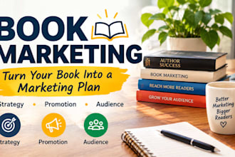 create a book marketing strategy and promote your book