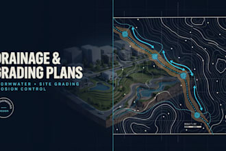 create drainage, grading and erosion control plans with calculations