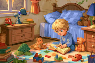 create childrens book illustration