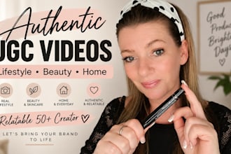 create authentic ugc videos for lifestyle beauty and home