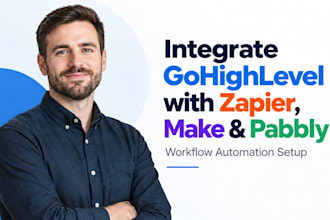 integrate gohighlevel with zapier make and pabbly connect
