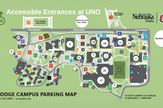 illustrate custom campus, school, university, and college maps