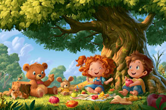 create childrens book illustration