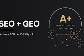 optimize your website SEO and GEO for higher scores and ai visibility