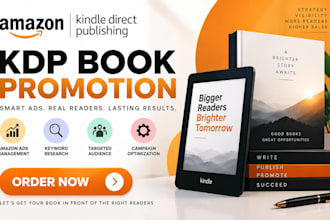 optimize amazon KDP ads, kindle book promotion and ebook marketing