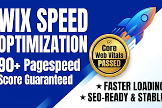 optimize your wix website speed and improve core web vitals and SEO ranking