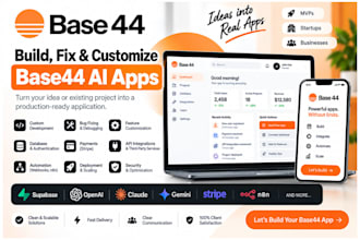 base44, base44 expert, base44 developer, base44 bug fixing, base44 integration