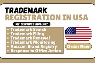 be your trademark attorney for USA trademark registration