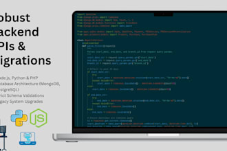build robust backend apis and migrate legacy systems