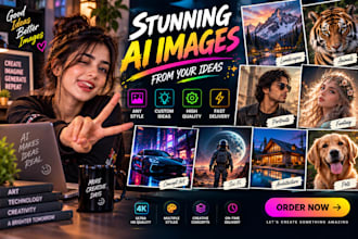 create realistic ai generated images and custom ai art