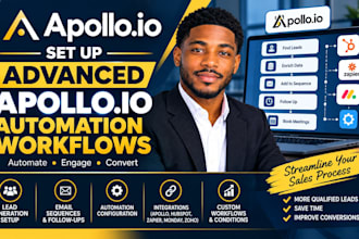 set up advanced apollo io automation workflows