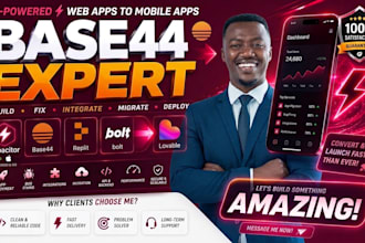 convert, publish lovable app base44 app to play store, app store using capacitor