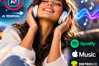 remove suno signal from audio for spotify distrokid apple