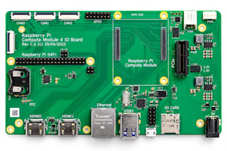 do pcb design for raspberry pi compute module cm4, cm5, io board, carrier board