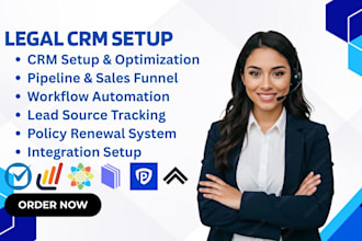 setup legal CRM with lawmatics clio mycase filevine practicepanther and cosmolex