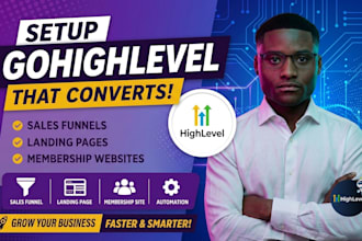 build high converting ghl sales funnel gohighlevel sales funnel ghl landing page