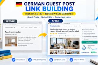 do high da german guest post link building dofollow SEO backlinks for ranking